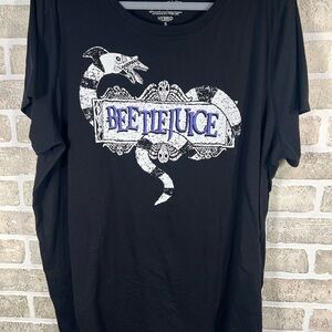 TORRID Black Beetlejuice Graphic T-Shirt